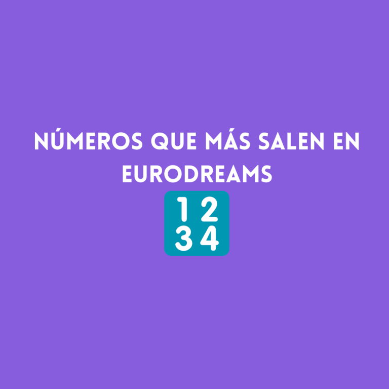 Números que más salen en Eurodreams